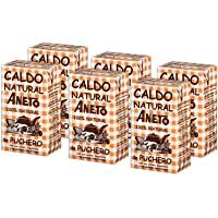 Aneto 100% Natural - Caldo de Puchero - caja de 6 unidades de 1 litro